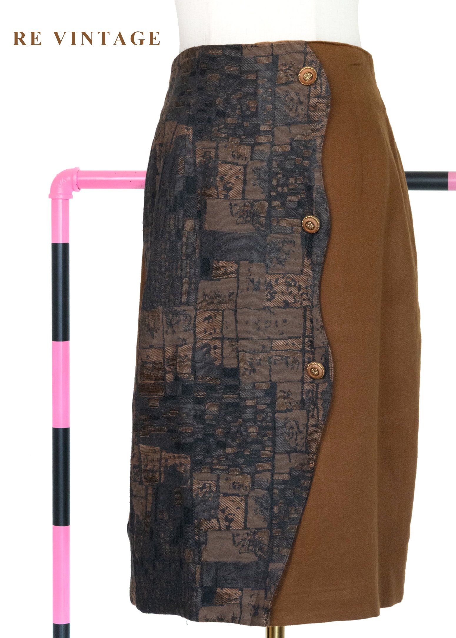 沙丘廢土拼接及膝裙（25-28"）