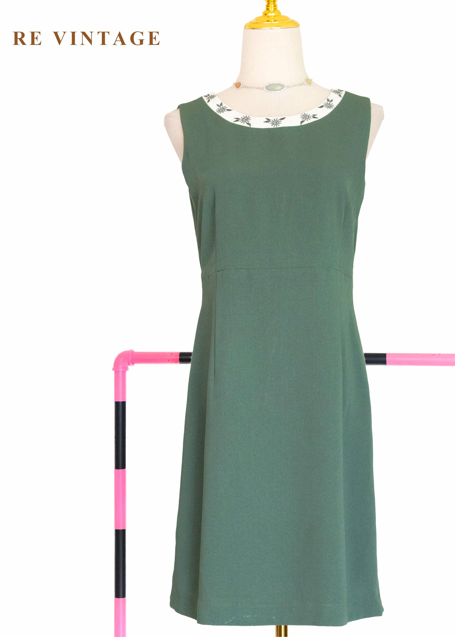 林間小詩 -圖騰滾邊洋裝