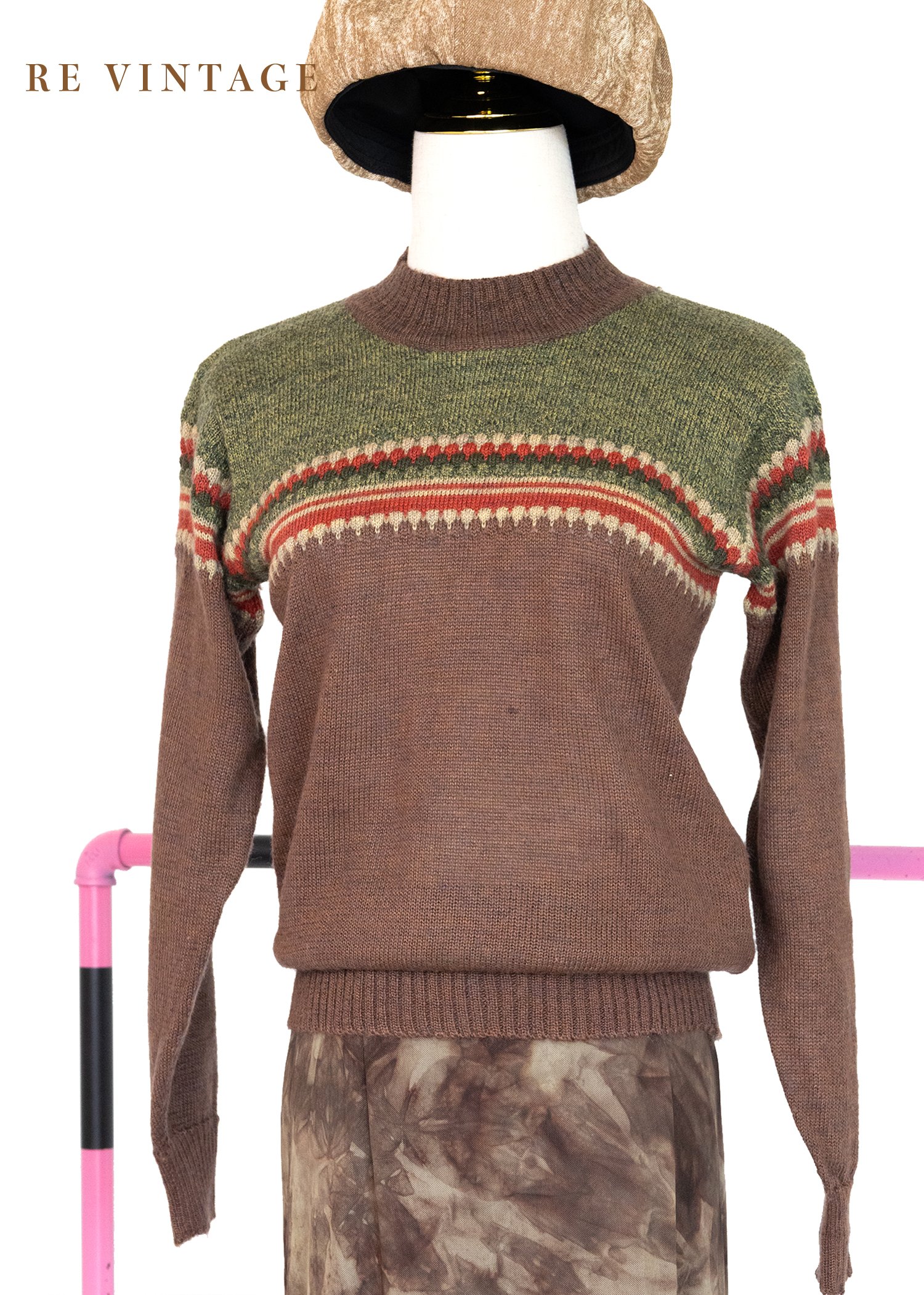 森林遊樂會針織毛線衣