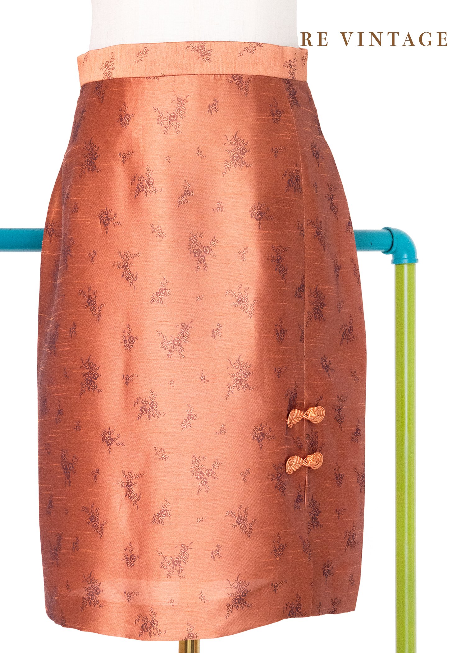 唐韻橘光華麗短裙（25"）