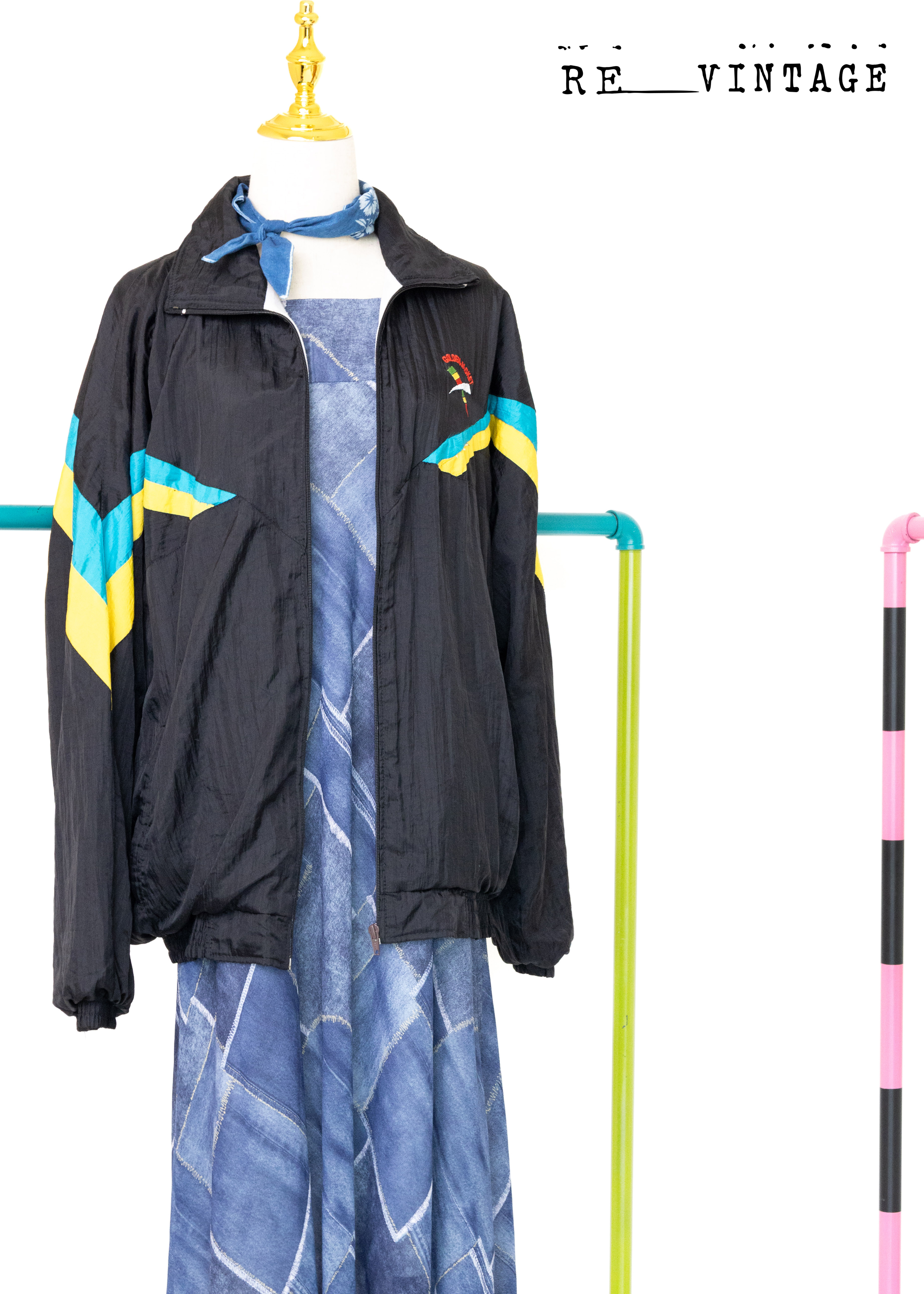 打籃球得滿分的黑色運動外套