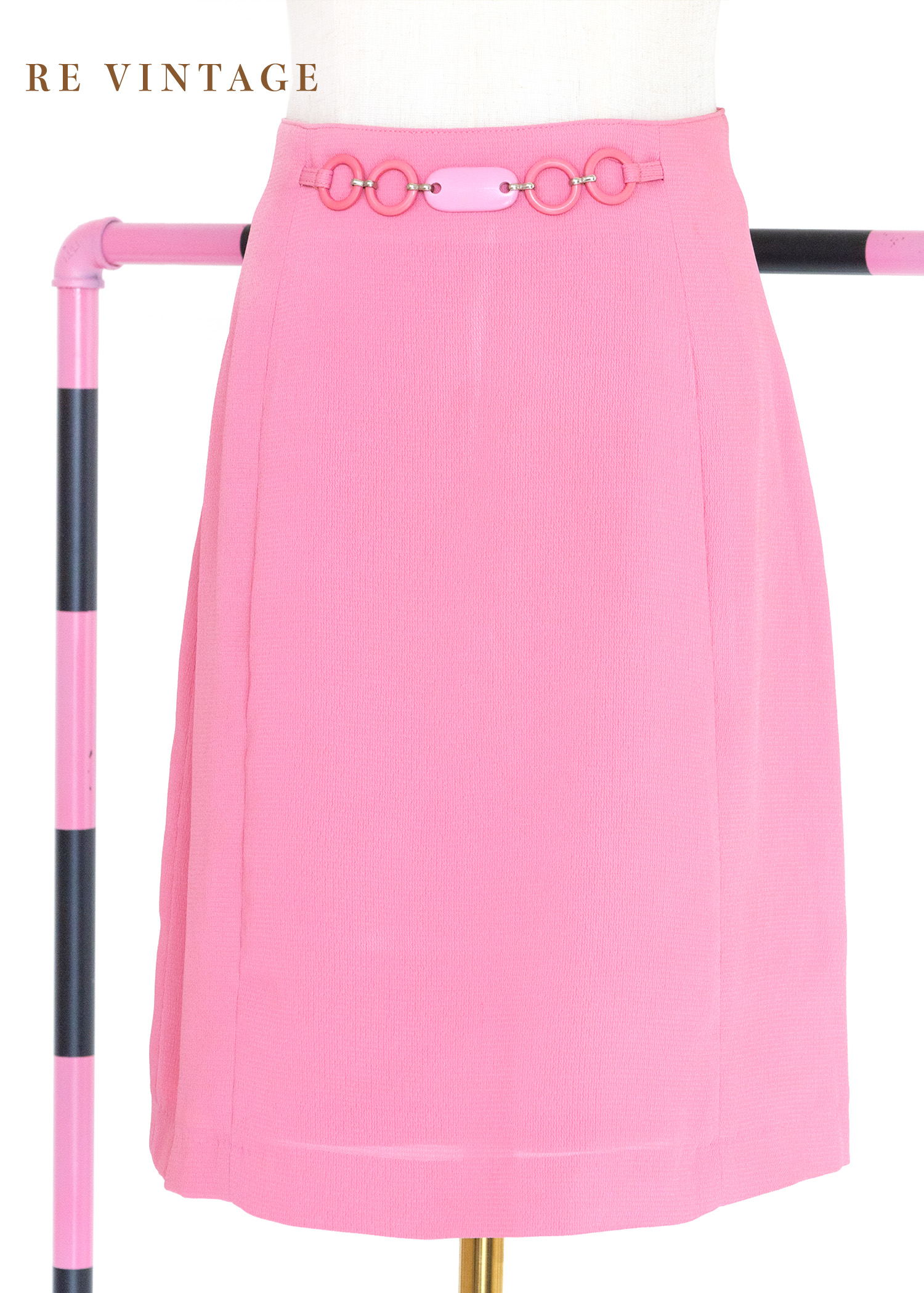 甜甜粉紅短裙（27")