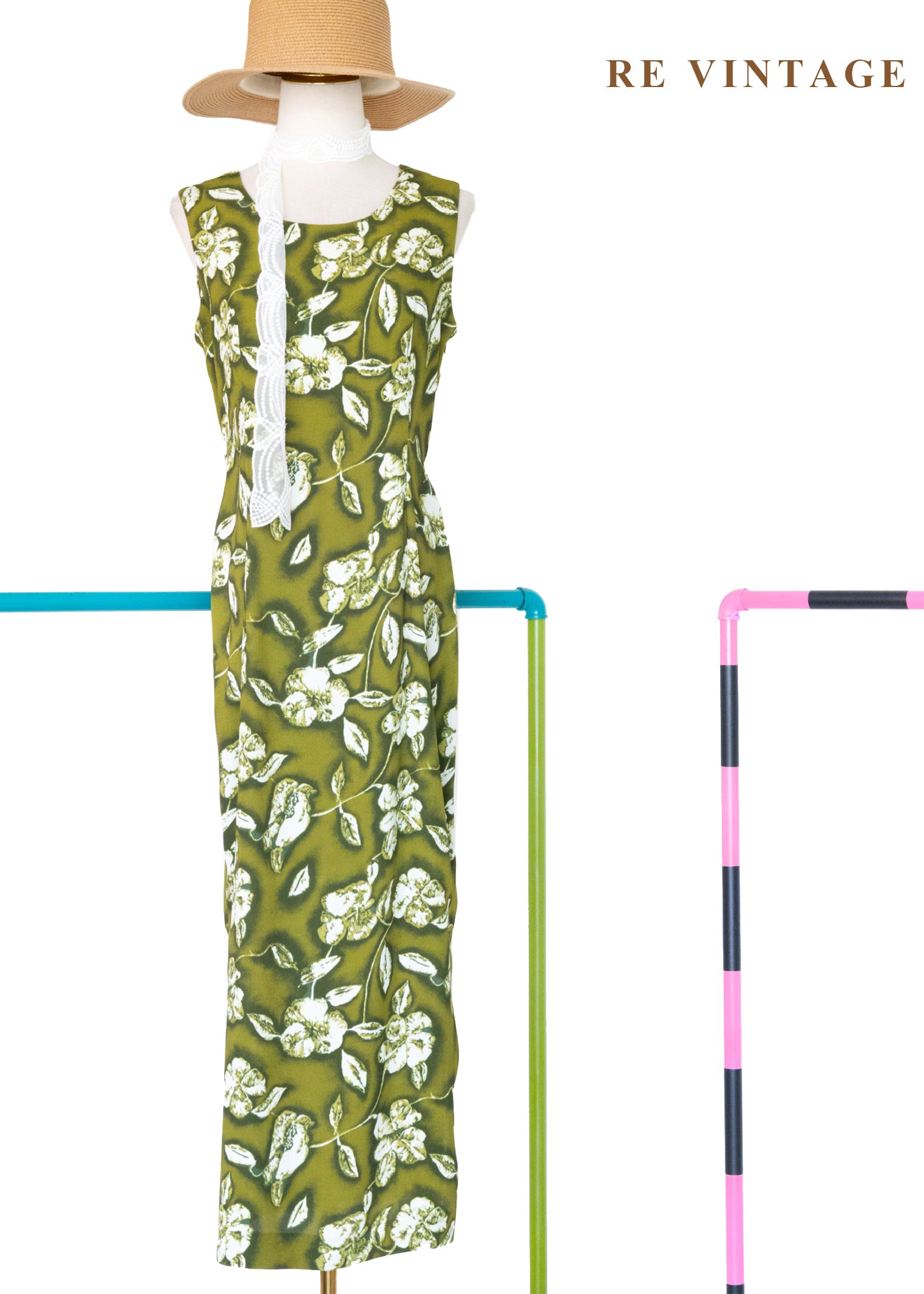 Forest Breeze 優雅的午後花園長洋裝