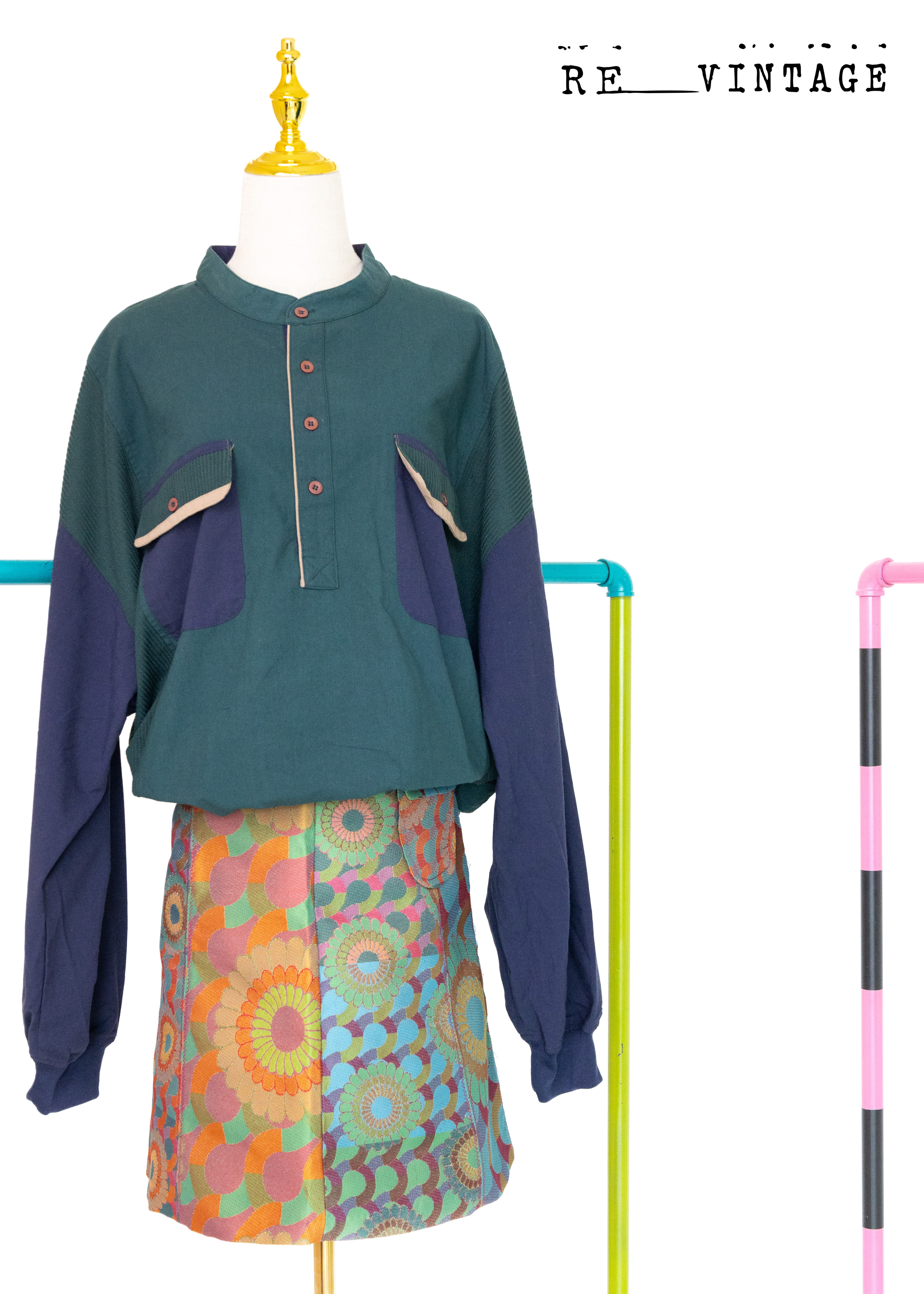 森樂園樂園棉質寬版上衣