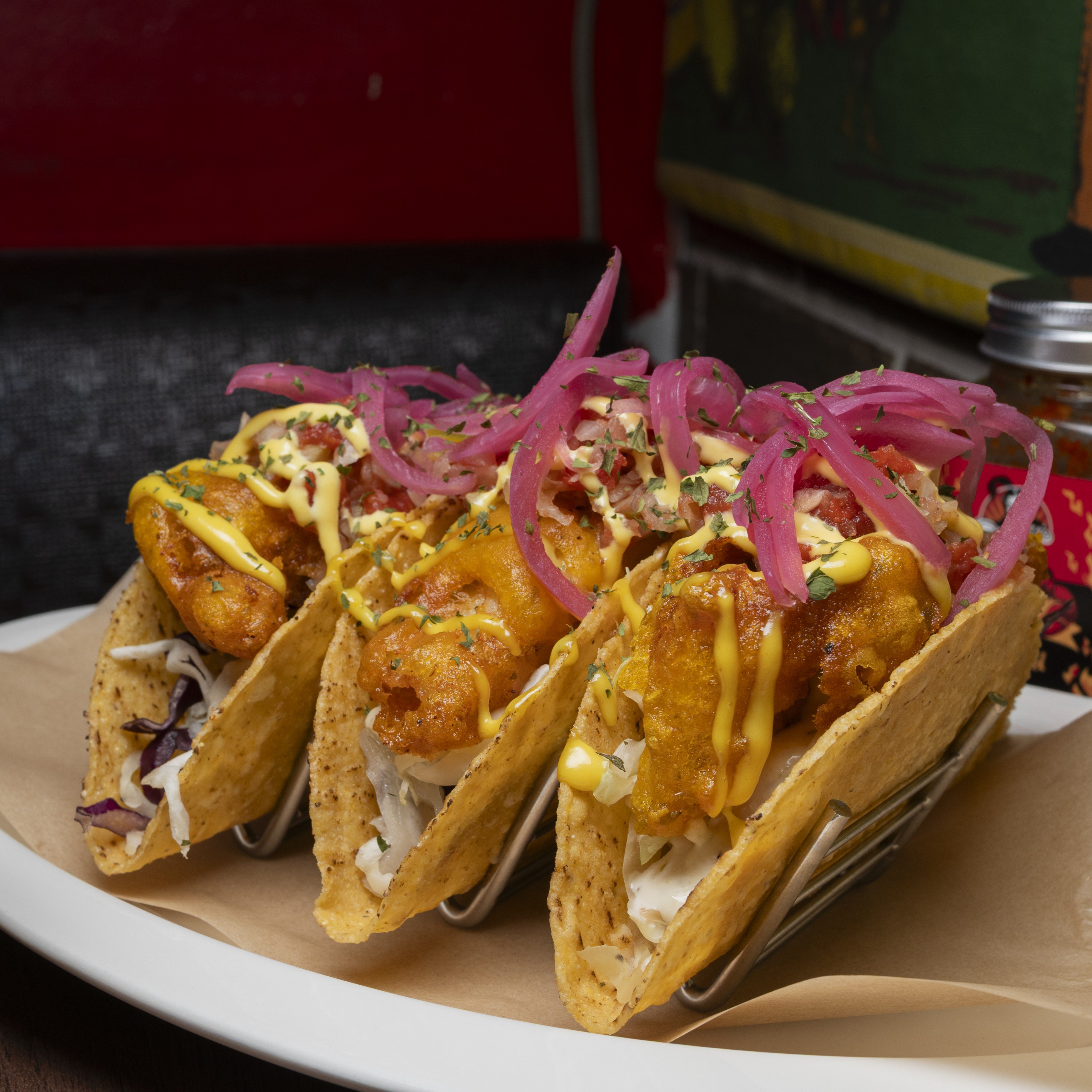 酥脆塔可 塔塔魚｜Fish Hard Shell Taco