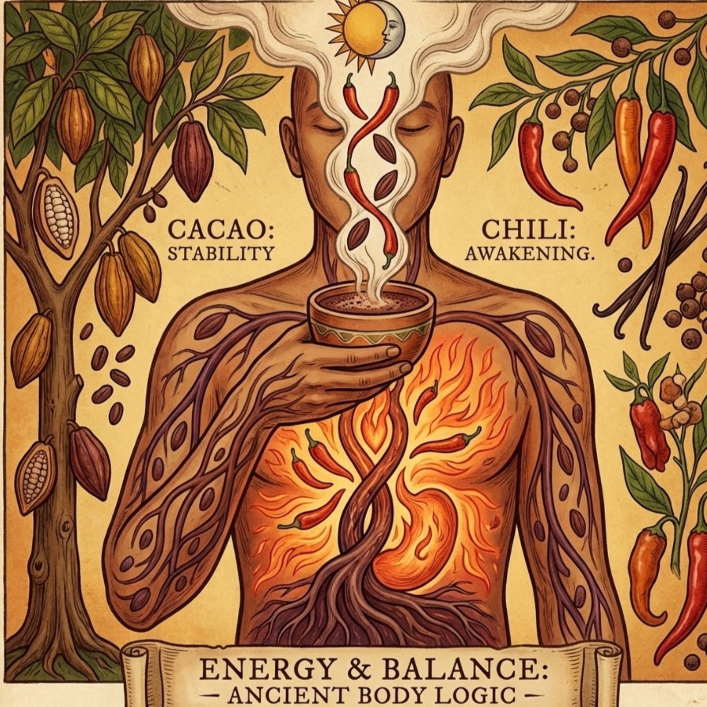 辣椒與可可的平衡智慧