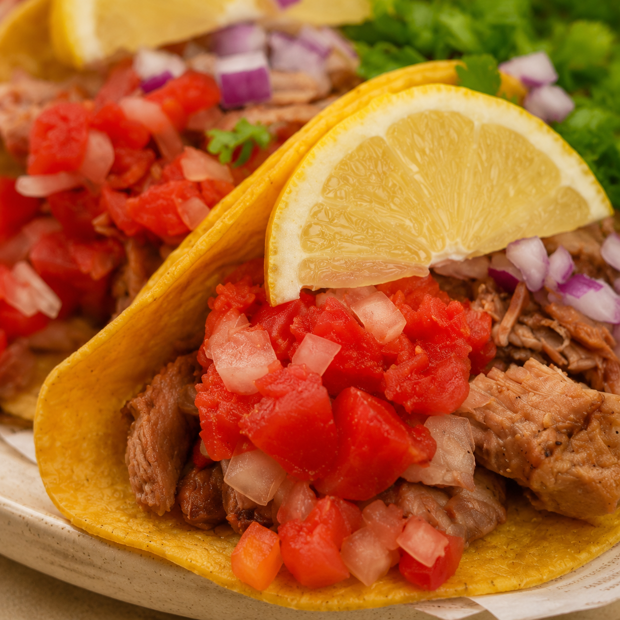 軟玉米塔可｜米卻肯慢燉豬肉｜Carnitas 3入｜高雄 Mi Casita
