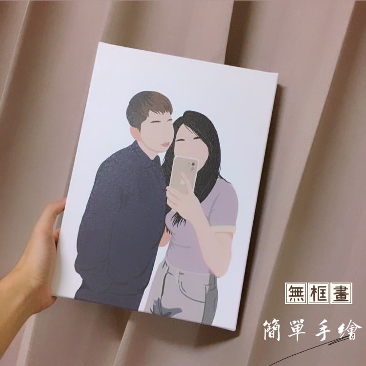 顏繪┃無框畫作品