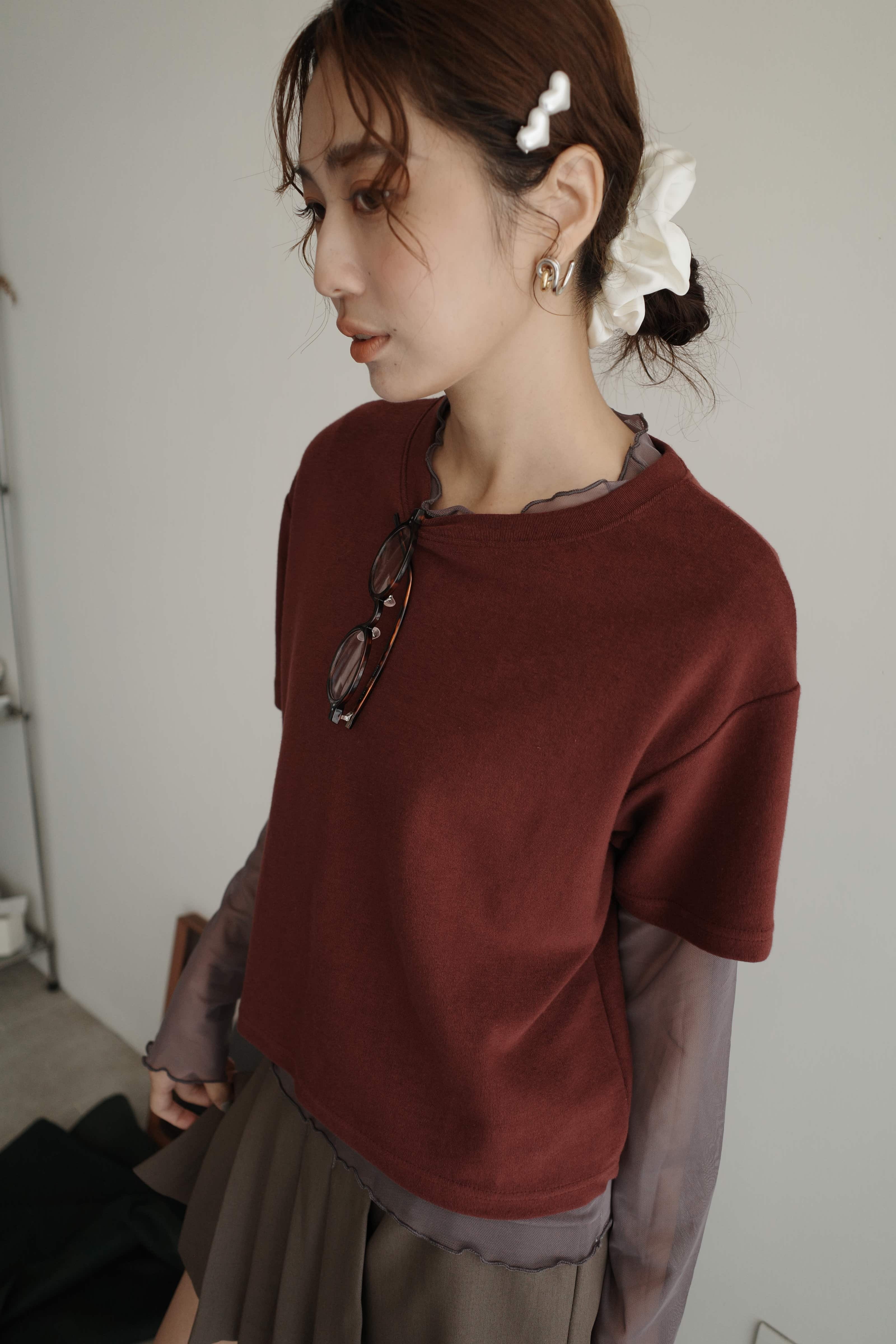 挺版毛料經典tee