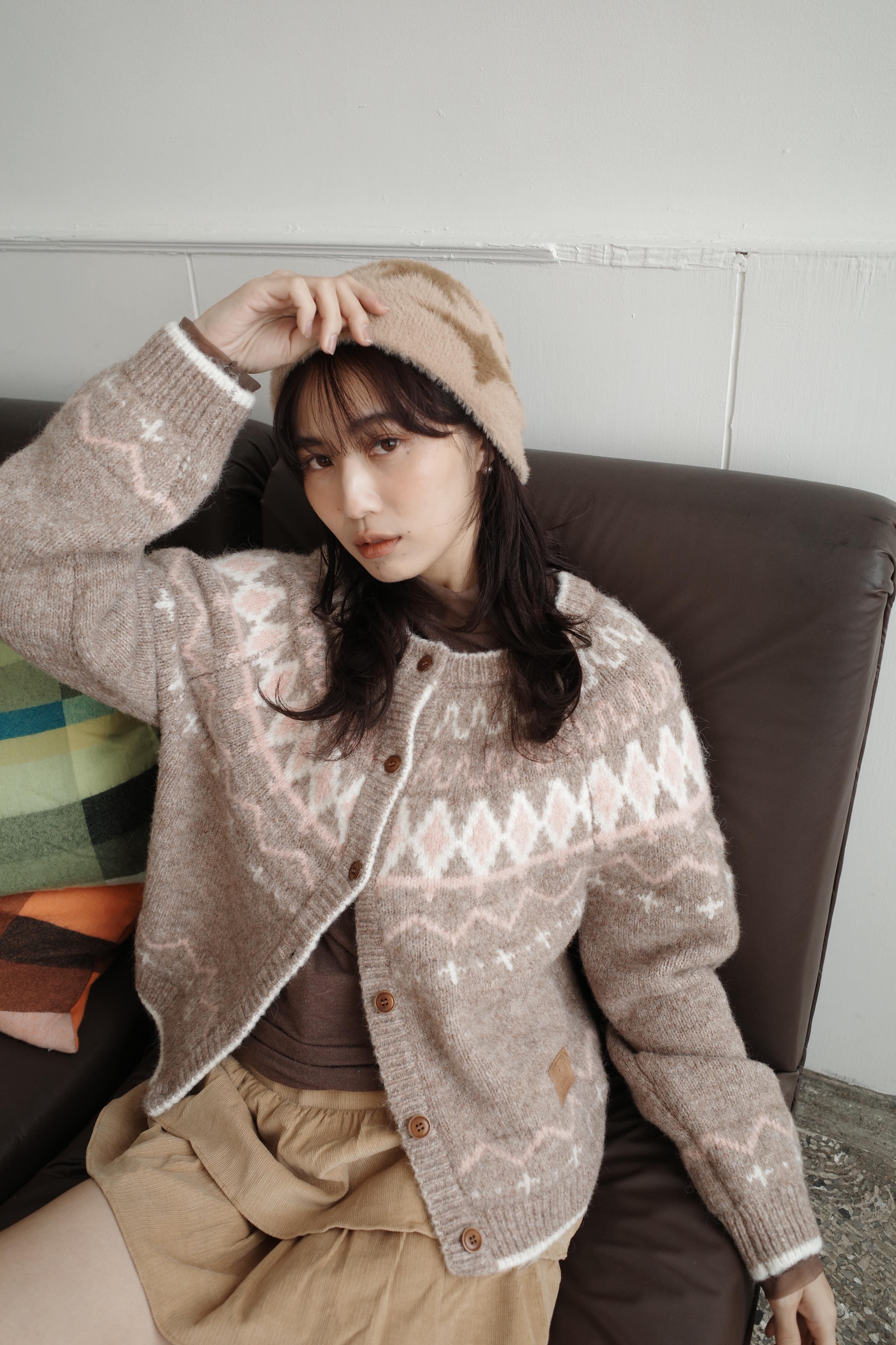 {必買} 星星軟綿綿毛帽