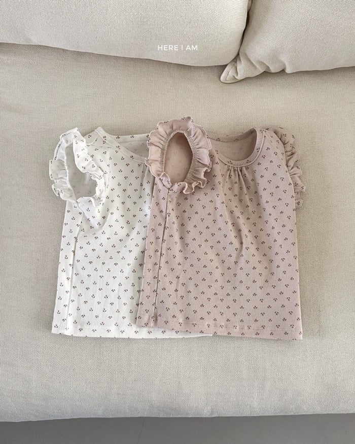 捲邊鬱金香+褲套裝(baby/kids)