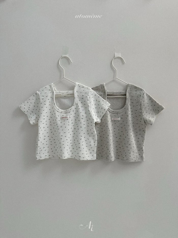 小刺繡小花上衣/褲子