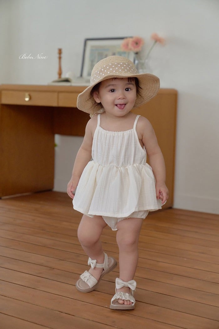 細肩紋理包屁裙(3color)