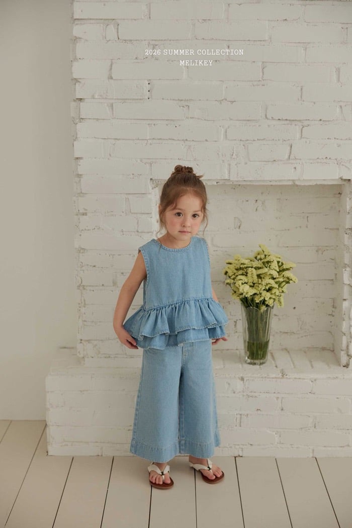 好好看！單寧寬褲