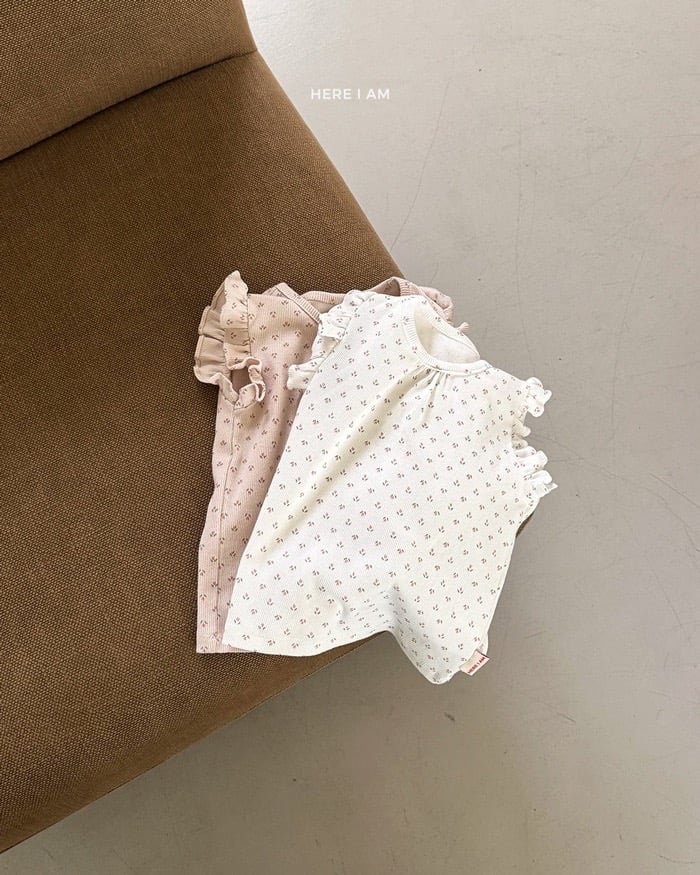 捲邊鬱金香+褲套裝(baby/kids)