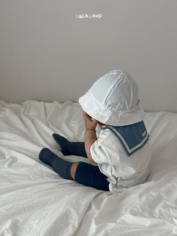 防曬漁夫綁帶帽(2color)