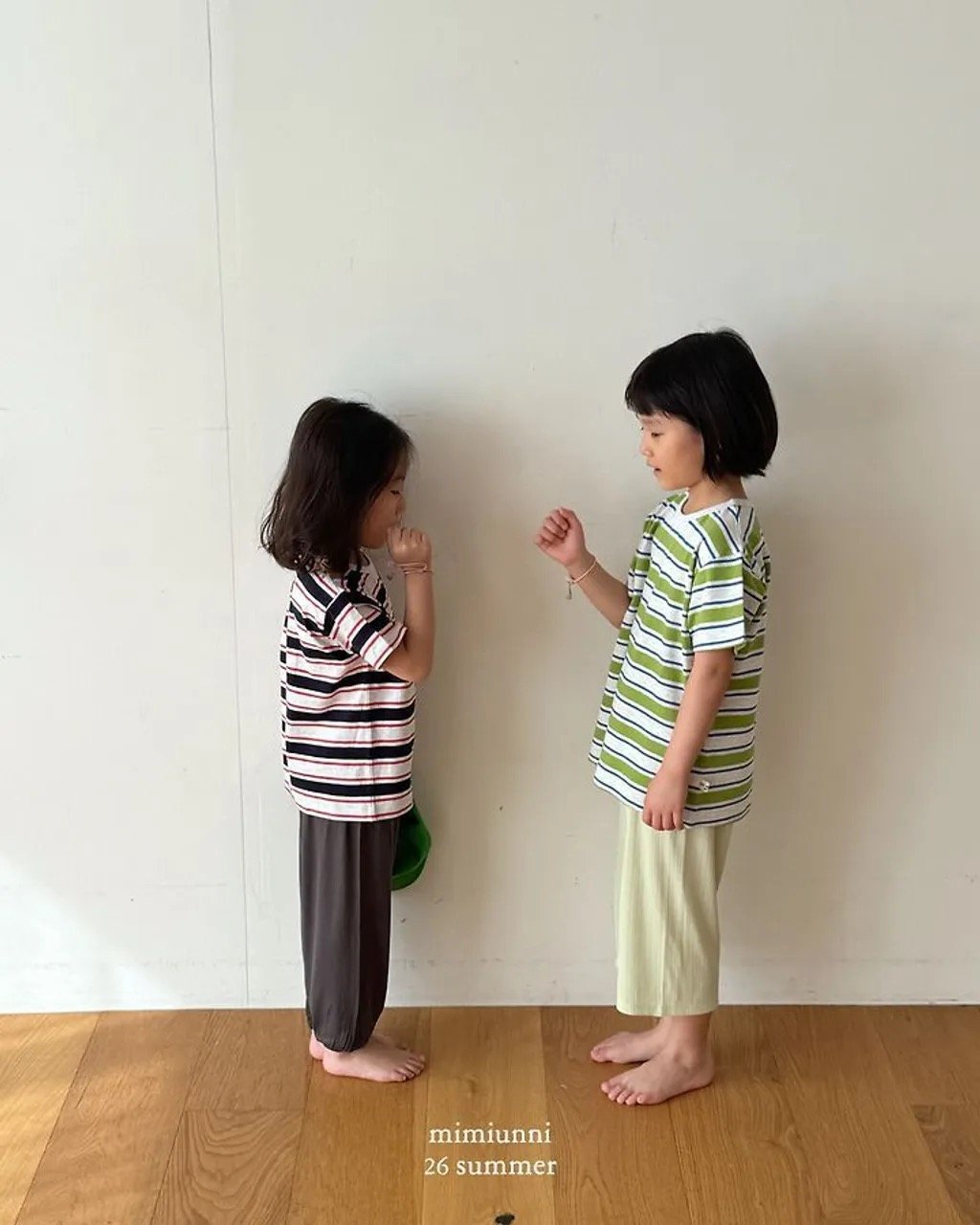 MIMI1+1夏季條紋tee