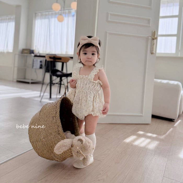 小碎花包屁衣*現貨12m