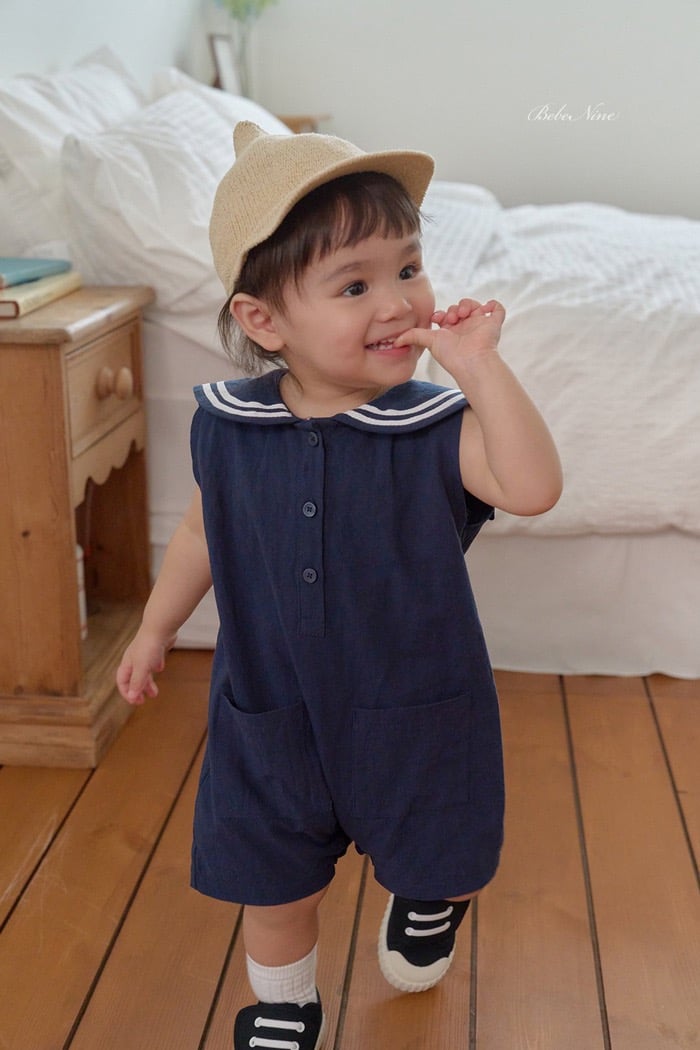 水手服連身衣(3color)