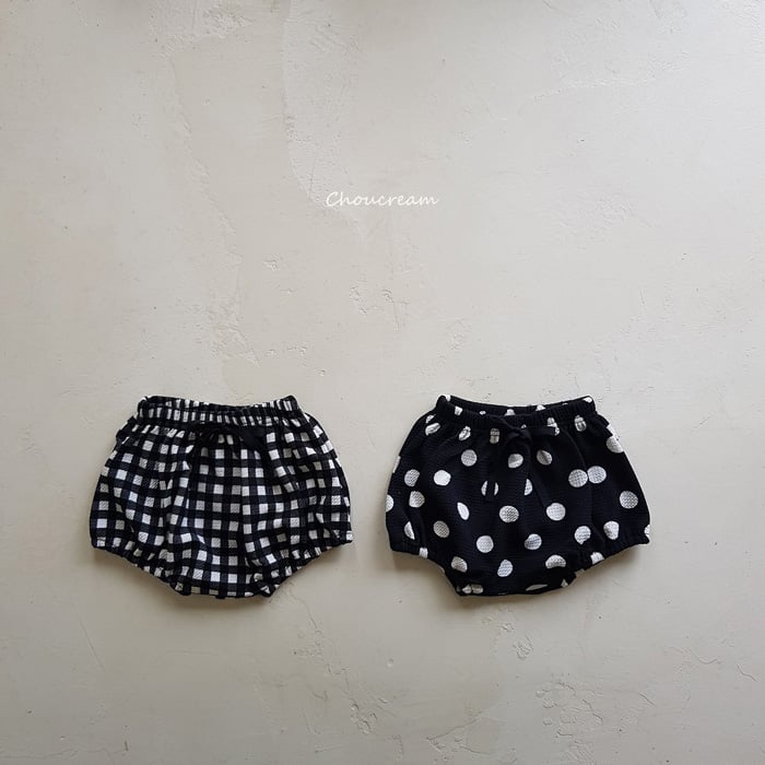 點點/格紋麵包褲