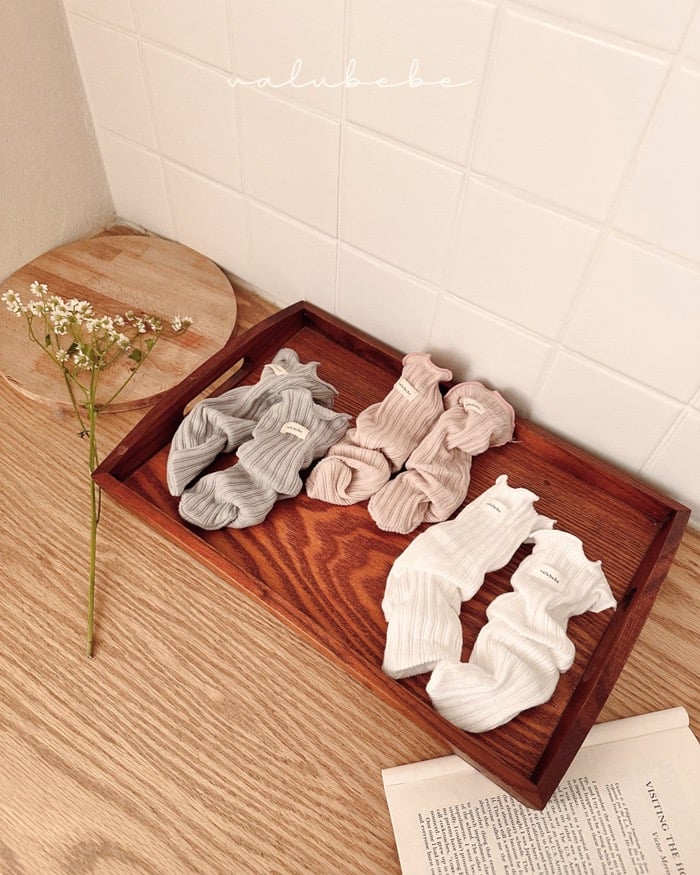 春款捲邊寶寶襪*現貨