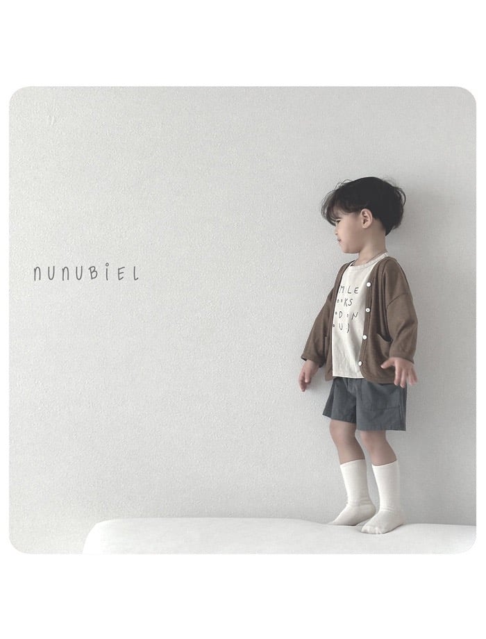 薄透排扣罩衫(3color)