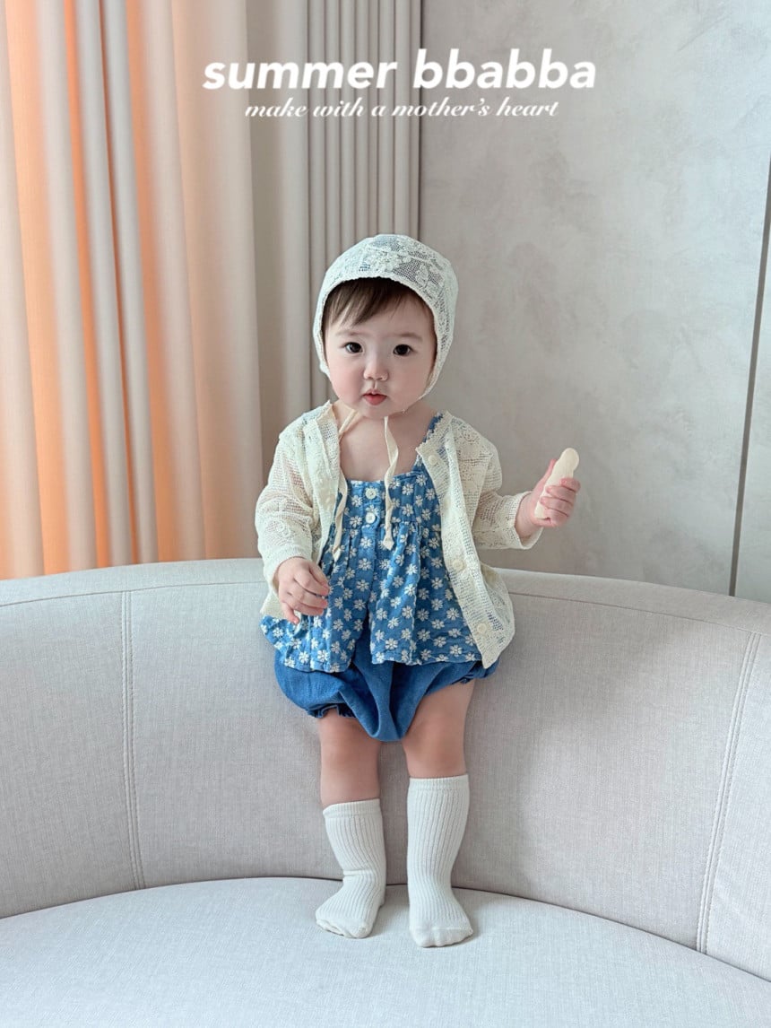 單寧麵包褲(baby)