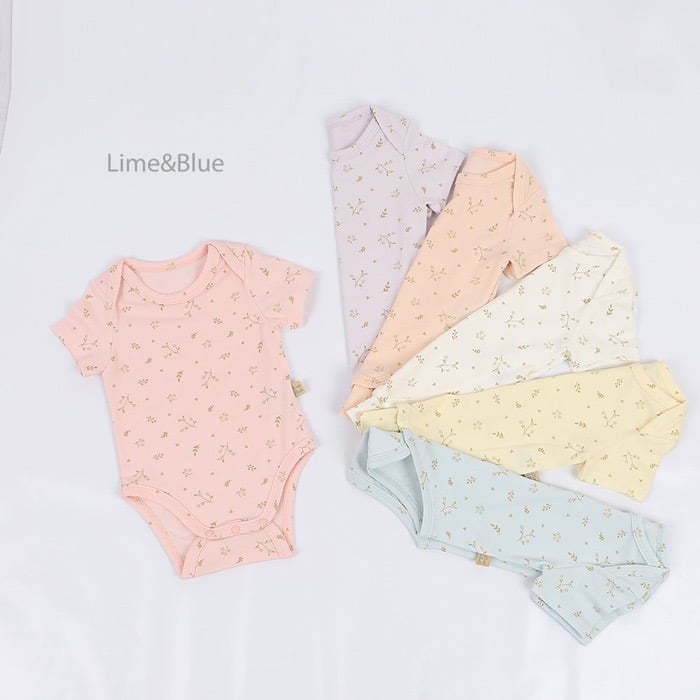 花草糖果包屁衣