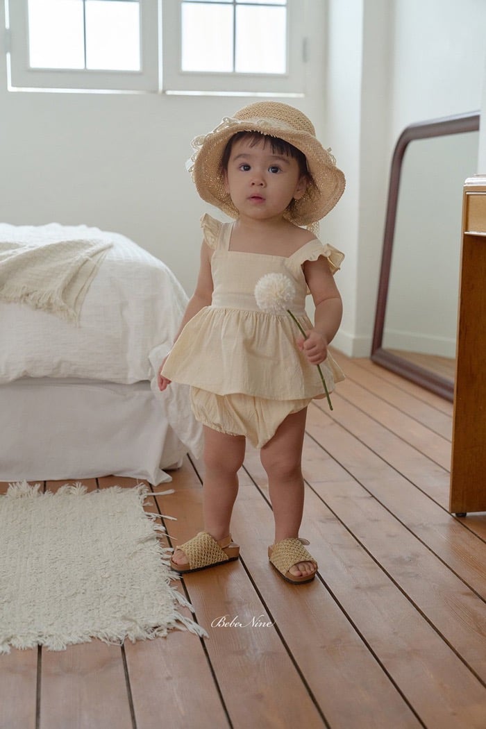 涼爽！飛袖捲邊套裝(3color)