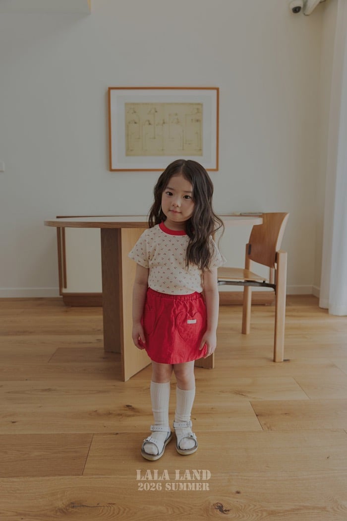 愛心褲裙(2color/kids)