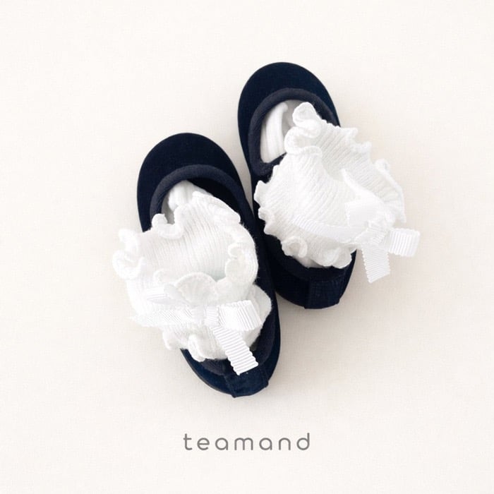 ribbon層次捲邊襪(2入/組)