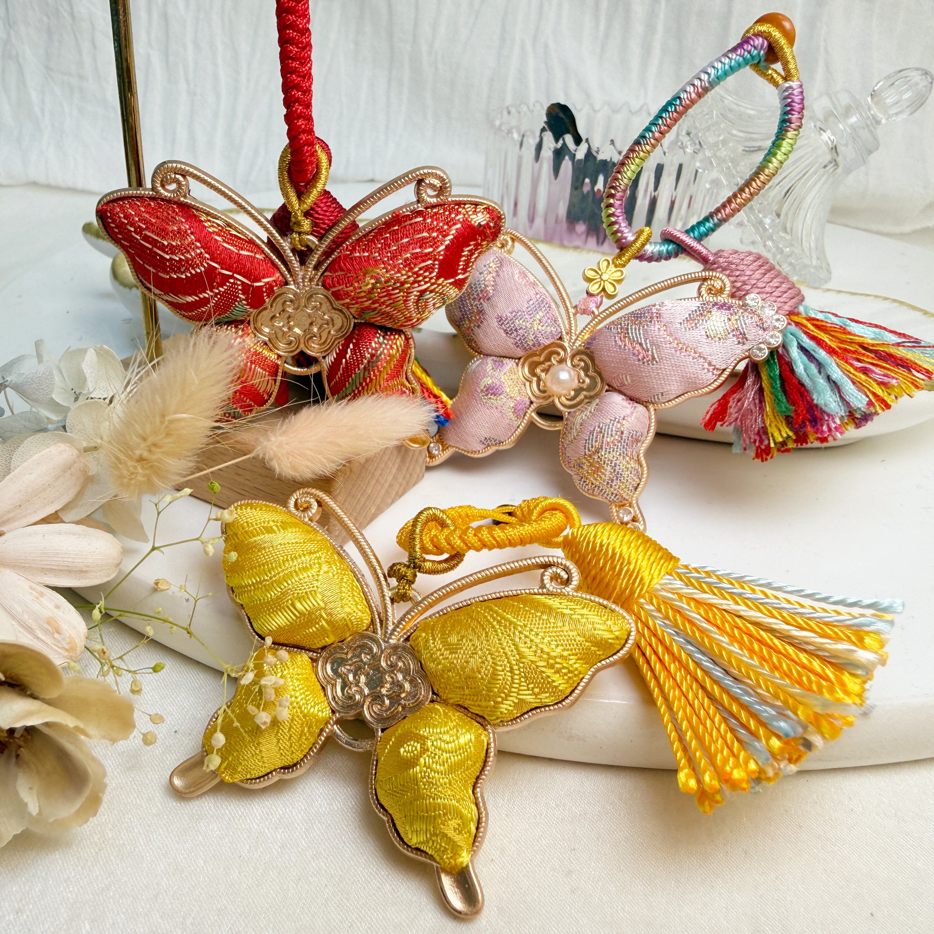 錦繡前程/繁花似錦-《錦繡蝴蝶吊飾》