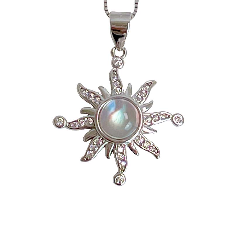 冰種白月光太陽項鍊