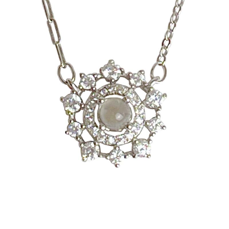 靈性/直覺-《馬島彩色月光閃鑽項鍊》