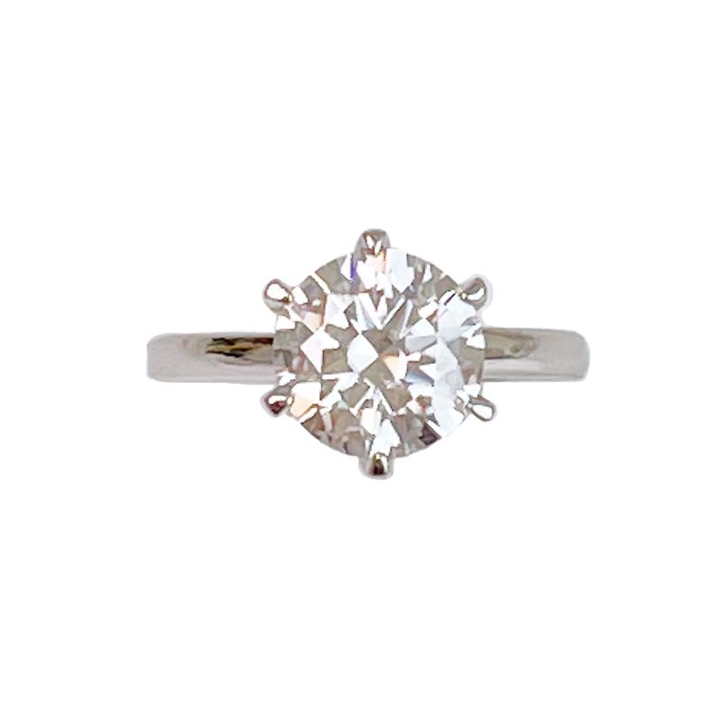 3克拉鑽戒/完美工藝-《八心八箭莫桑鑽戒/3克拉》