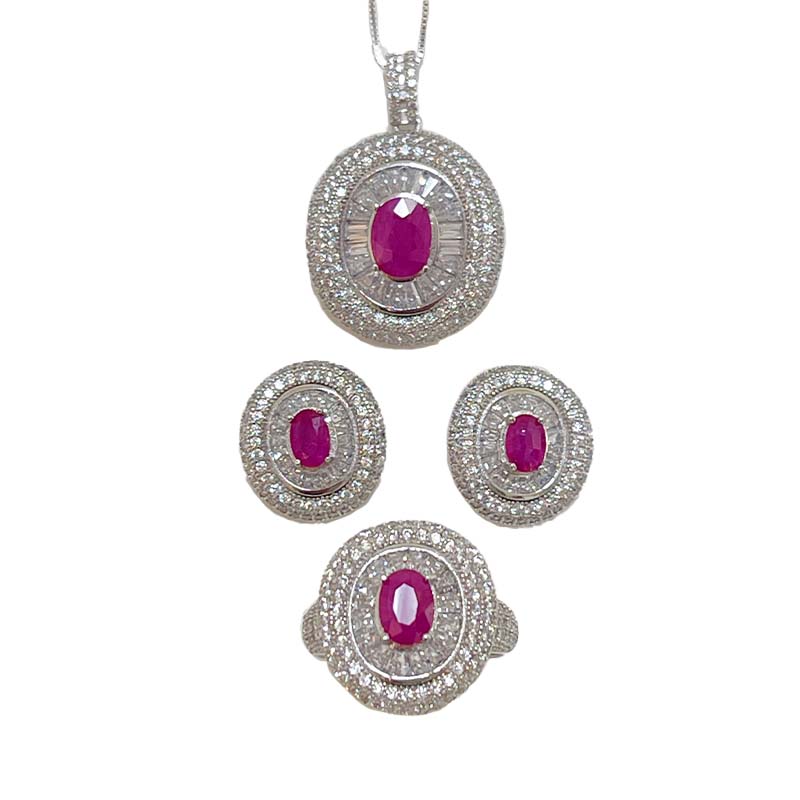 設計款無燒紅寶套組