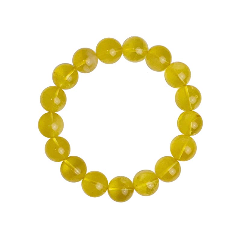 辟邪去災/招財納福-《11mm金絞蜜琥珀手珠》