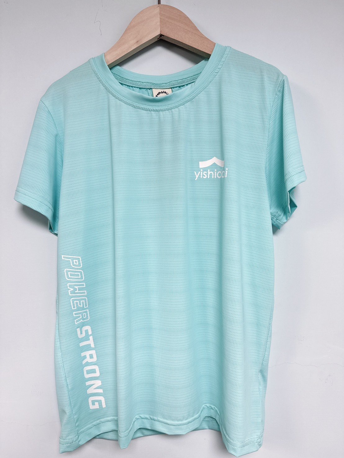 【POWER STRONG涼感速乾運動｜短T】