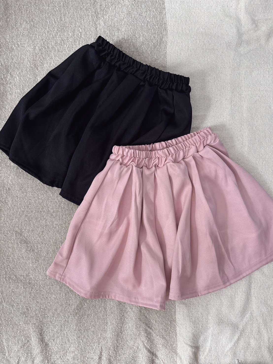 【Flare Skirt Pants｜韓風甜美氣質｜短裙(內有底褲)】