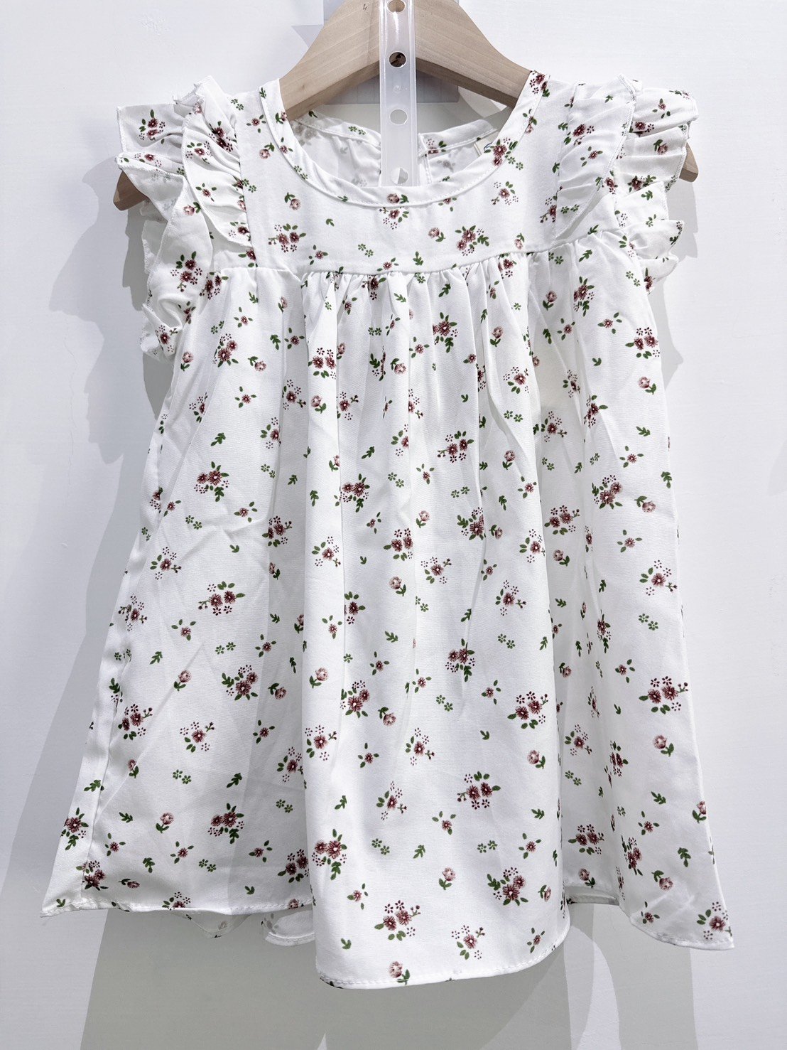 【Floral Lotus Leaf花語荷葉袖｜上衣洋】