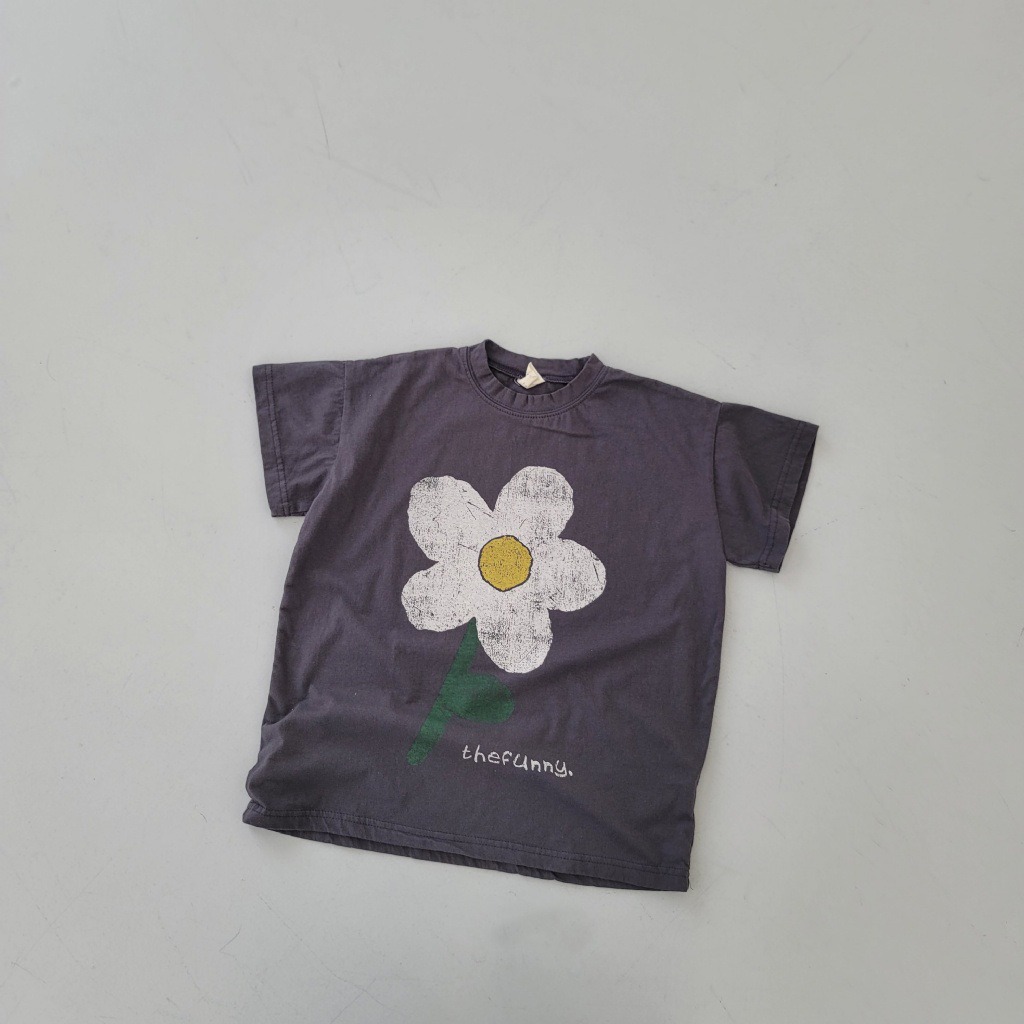 【大花朵圖案連身裙】