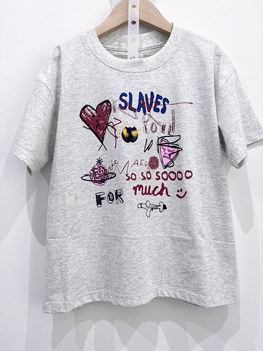 【Childlike Slaves童趣塗鴉可愛小圖案｜短T】