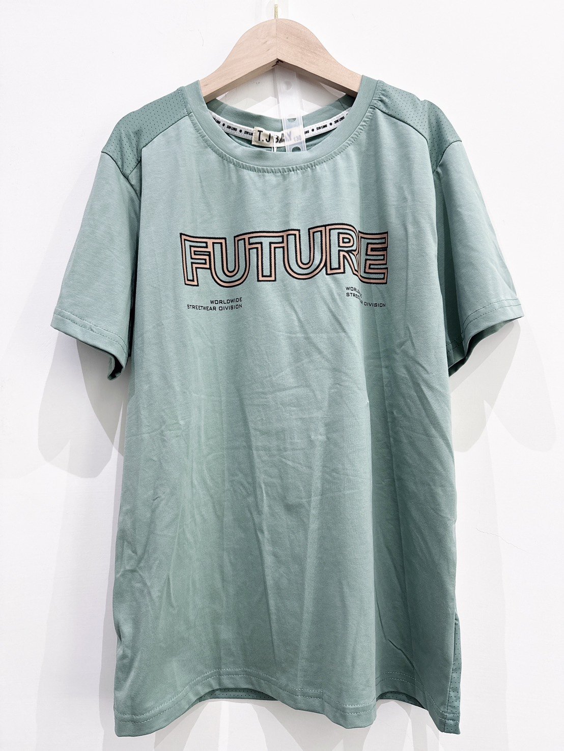 【FUTURE/冰感科技/雙面字母印花｜短T】