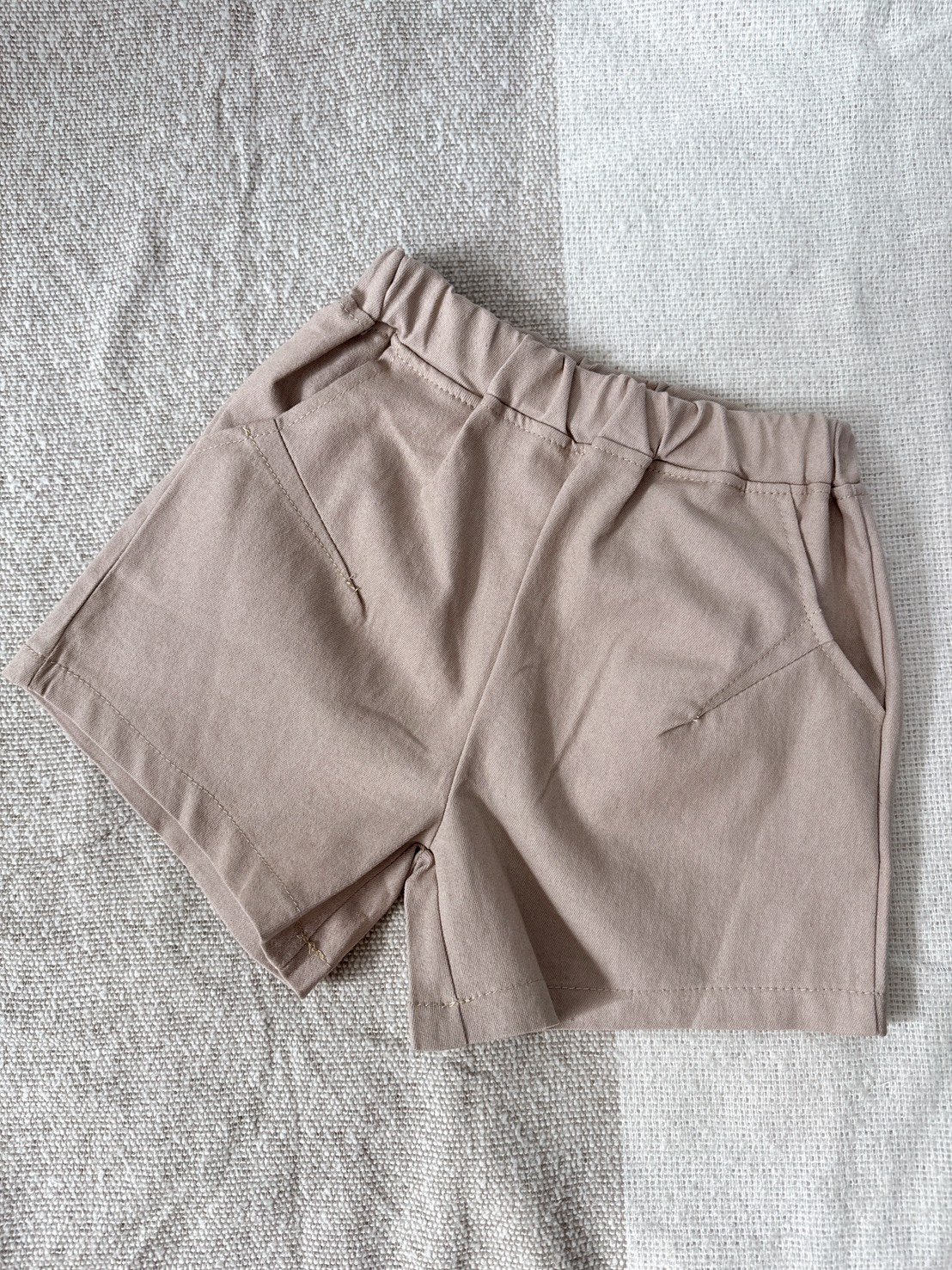 【EVERYDAY BASIC｜極簡風淺卡其｜短褲】