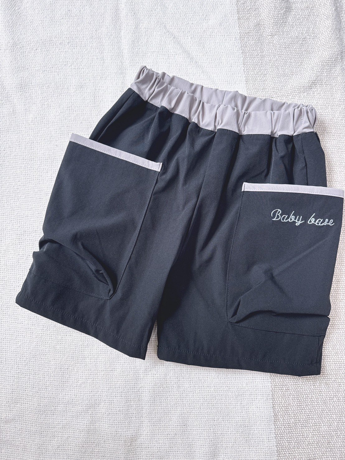 【Large pockets涼感拼色大口袋｜短褲】