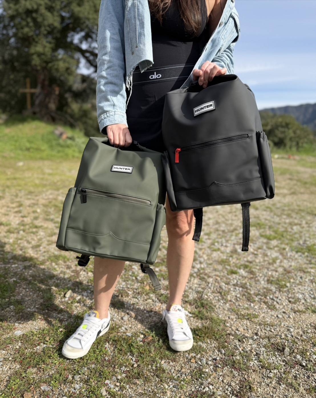 美國代購—Hunter 霧面防水雙肩後背包（已匯款訂金）