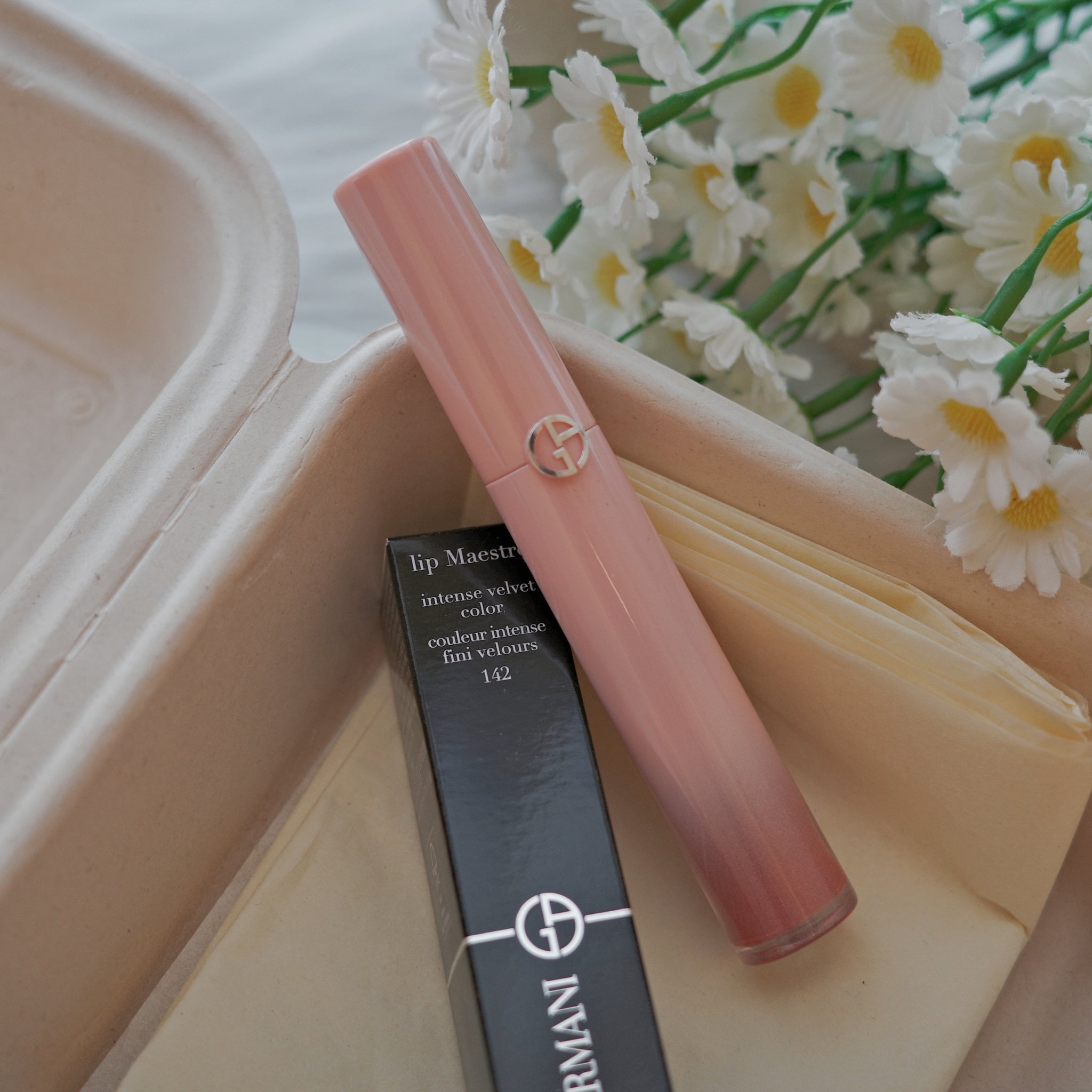 GIORGIO ARMANI 奢華絲絨訂製唇萃 霓虹幻彩七夕限定版#142