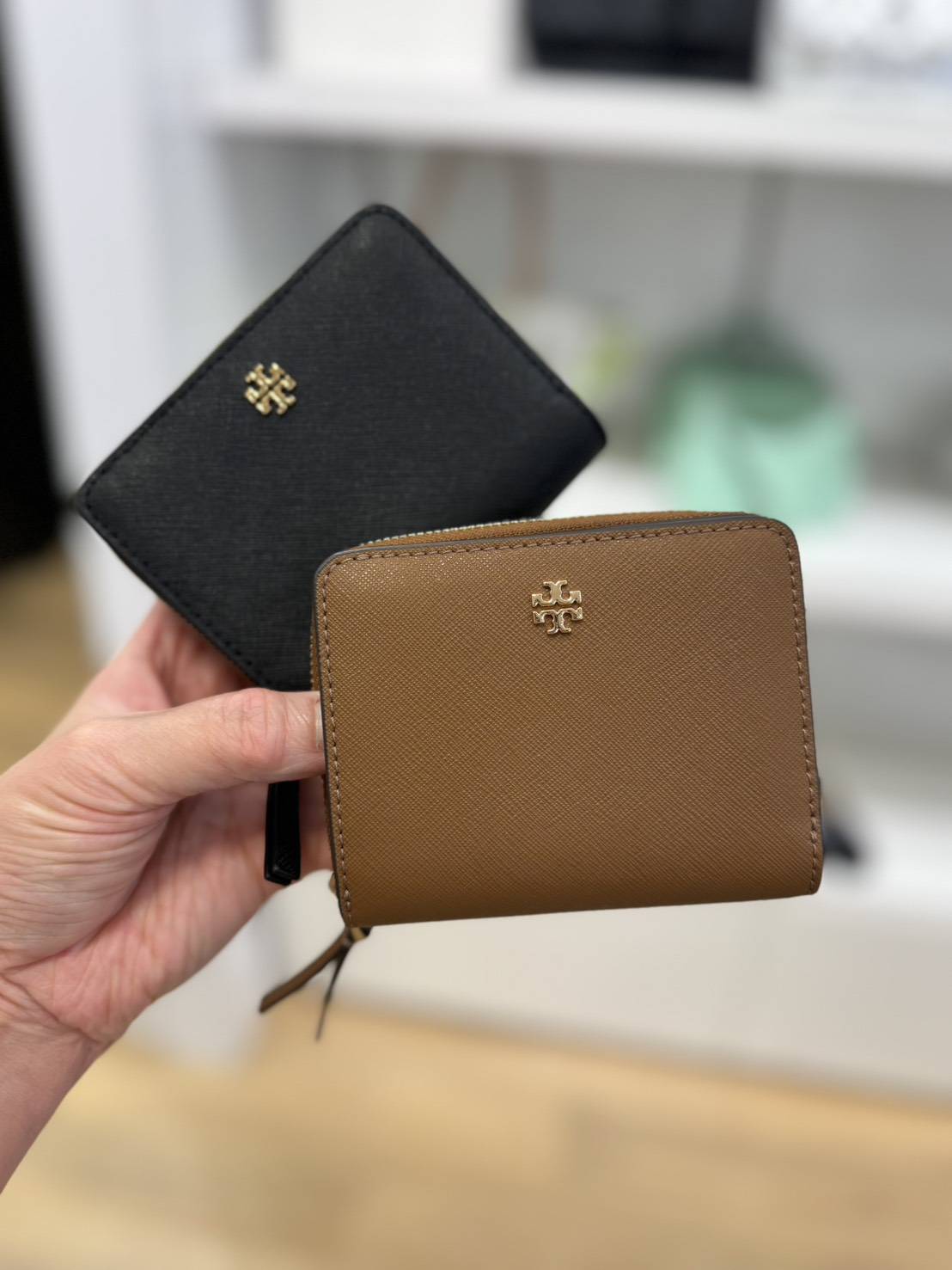 美國代購—Tory Burch Emerson 防刮短夾（已匯款訂金）