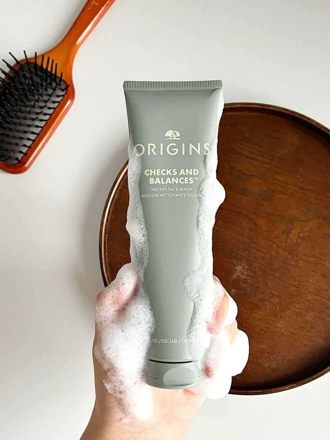 ORIGINS 品木宣言 一舉兩得潔面慕絲 150ml #新版