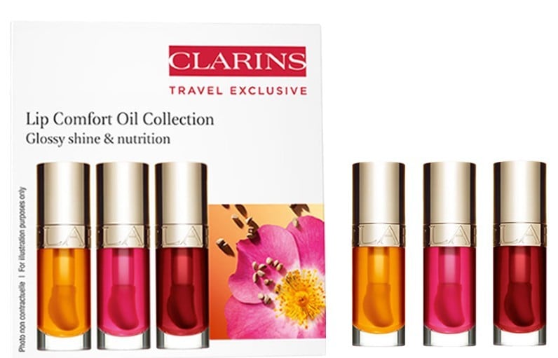 CLARINS 克蘭詩 彈潤植萃美唇油套組 7ml*3 CLARINS 克蘭詩 彈潤植萃美唇油套組 7ml*3